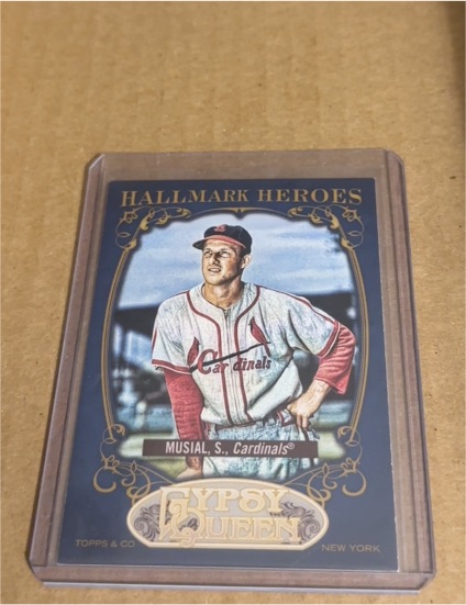 2012 Topps Gypsy Queen Hallmark Heroes #HH-SM Stan Musial — front