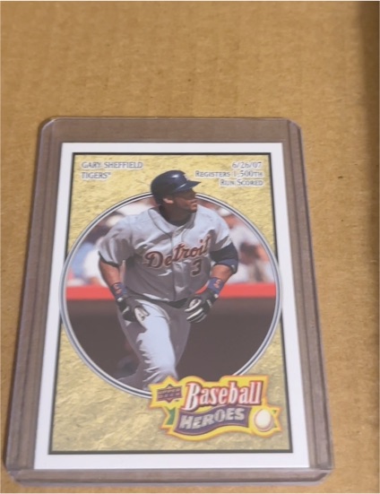 2008 Upper Deck Baseball Heroes #63 Gary Sheffield — front
