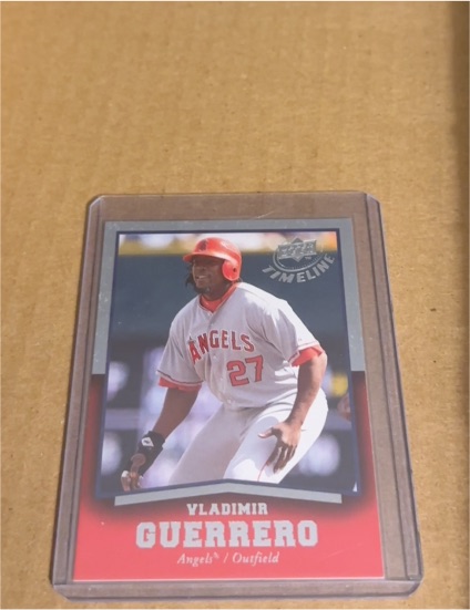 2008 Upper Deck Timeline #27 Vladimir Guerrero — front