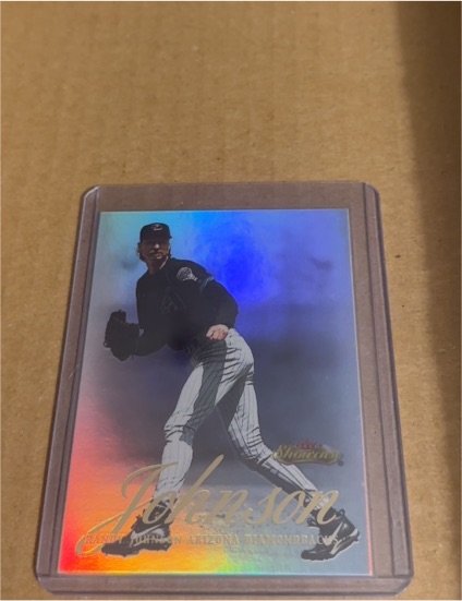 2000 Fleer Showcase #65 Randy Johnson — front