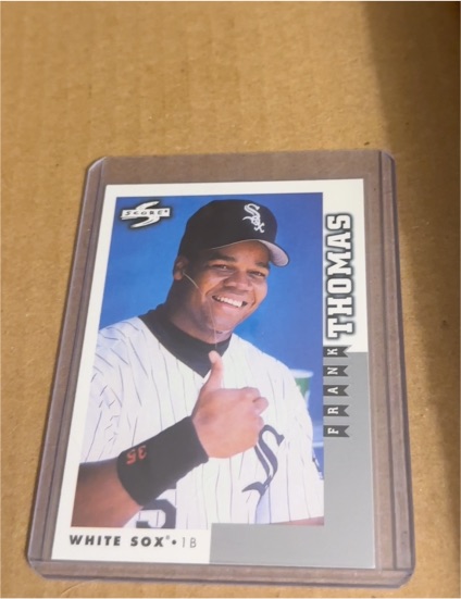 1998 Score Rookie & Traded #RT3 Frank Thomas — front