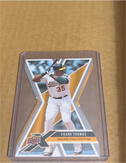 2008 Upper Deck X #73 Frank Thomas — front