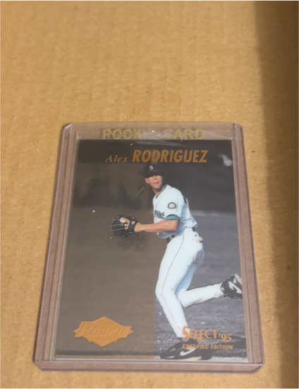 1995 Select Certified #118 Alex Rodriguez — front