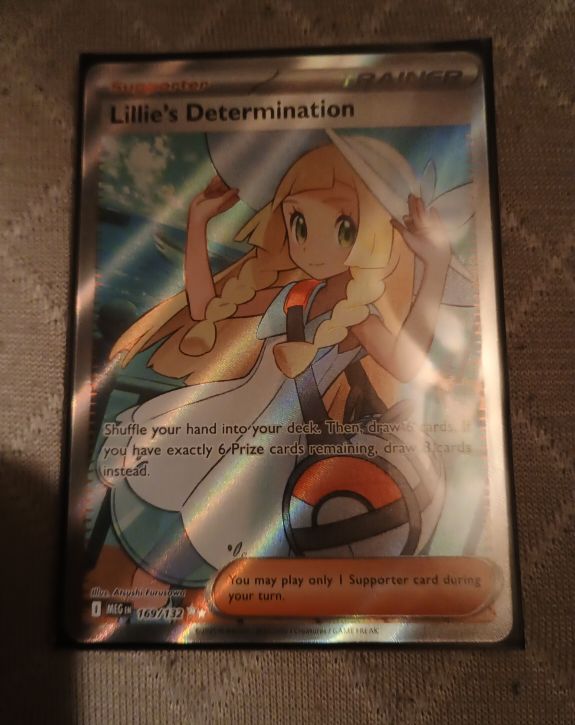 2025 Pokémon Mega Evolutions #169 Lillie's Determination — front