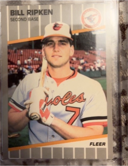 1989 Fleer #616 Bill Ripken — front