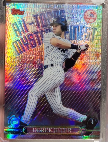 1999 Topps All-Topps Mystery Finest #M9 Derek Jeter — front
