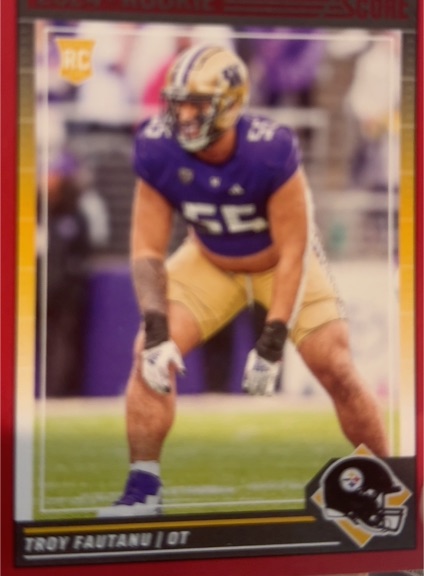 2024 Panini Score #182 Troy Fautanu — front