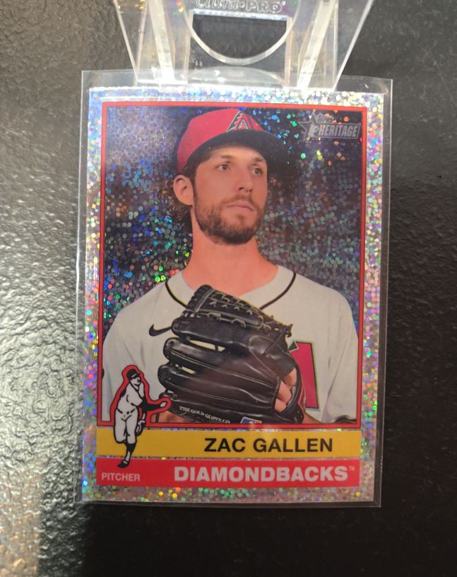 2025 Topps Heritage #450 Zac Gallen — front