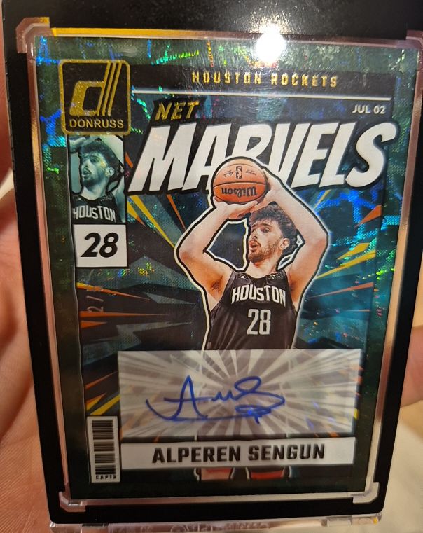2024 Donruss Net Marvels Alperen Sengun — front