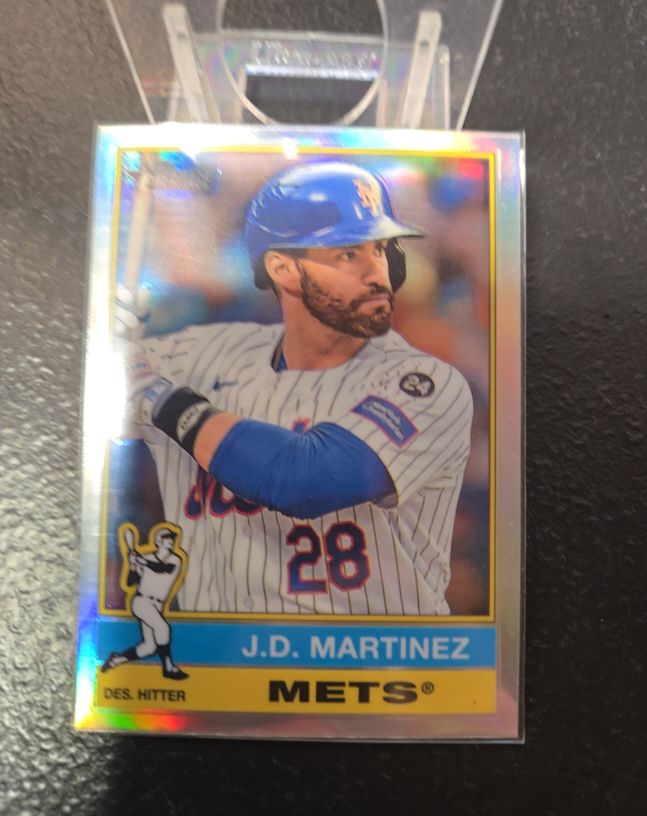 2025 Topps Heritage #316 J.D. Martinez — front