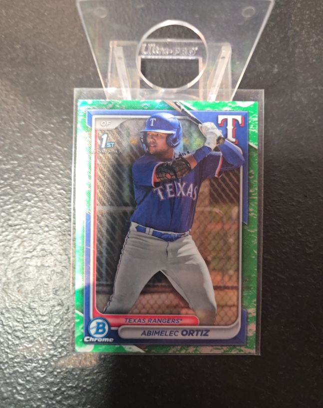 2024 Bowman Chrome #BCP-16 Abimelec Ortiz — front