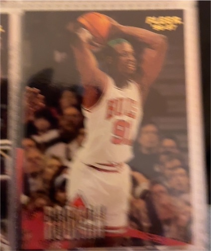 1993-94 Fleer #405 Dennis Rodman — front