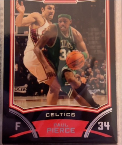 2008-09 Bowman Draft Picks & Stars #34 Paul Pierce — front