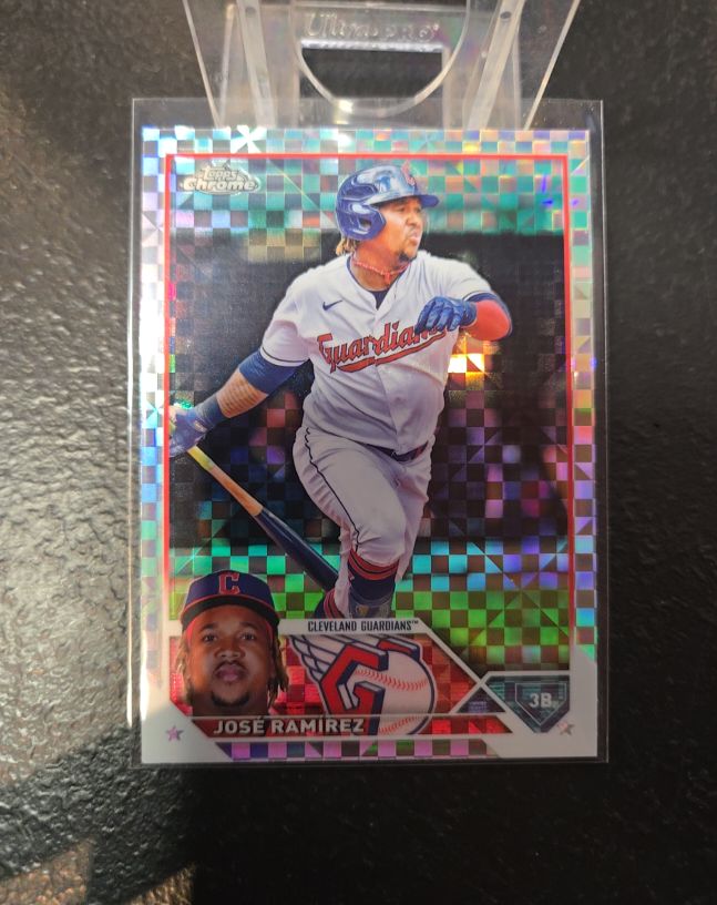 2023 Topps Chrome #38 Jose Ramirez — front