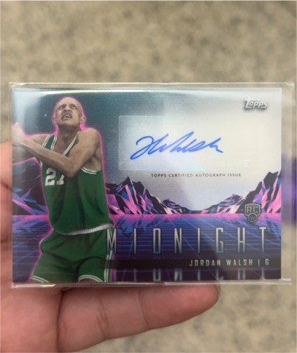 2023-24 Topps Midnight Horizon Signatures #RHS-JW Jordan Walsh — front