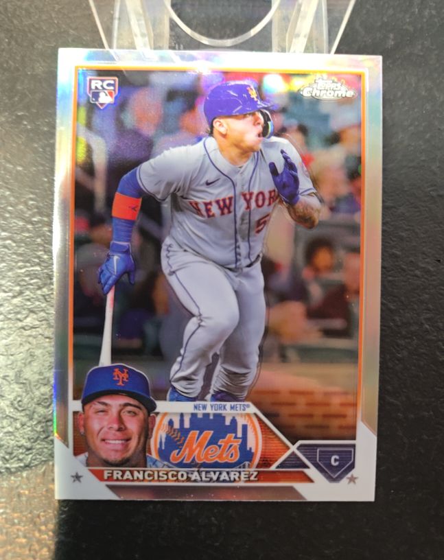 2023 Topps Chrome #203 Francisco Alvarez — front