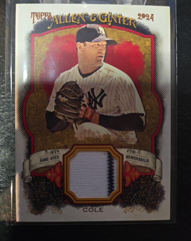 2024 Topps Allen & Ginter #AGR-GC Gerrit Cole — front