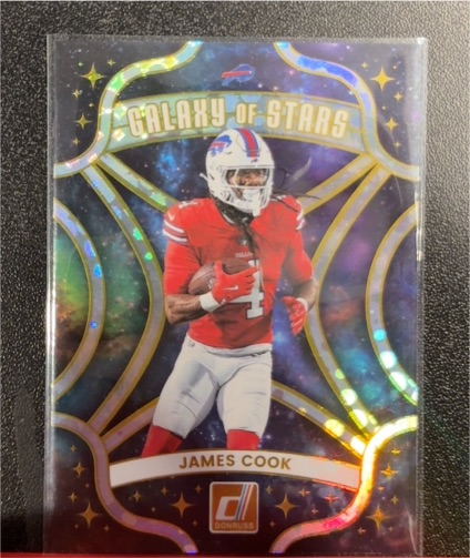 2025 Donruss Football Galaxy Of Stars #14 James Cook — front