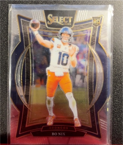 2024 Panini Select Concourse #30 Bo Nix — front