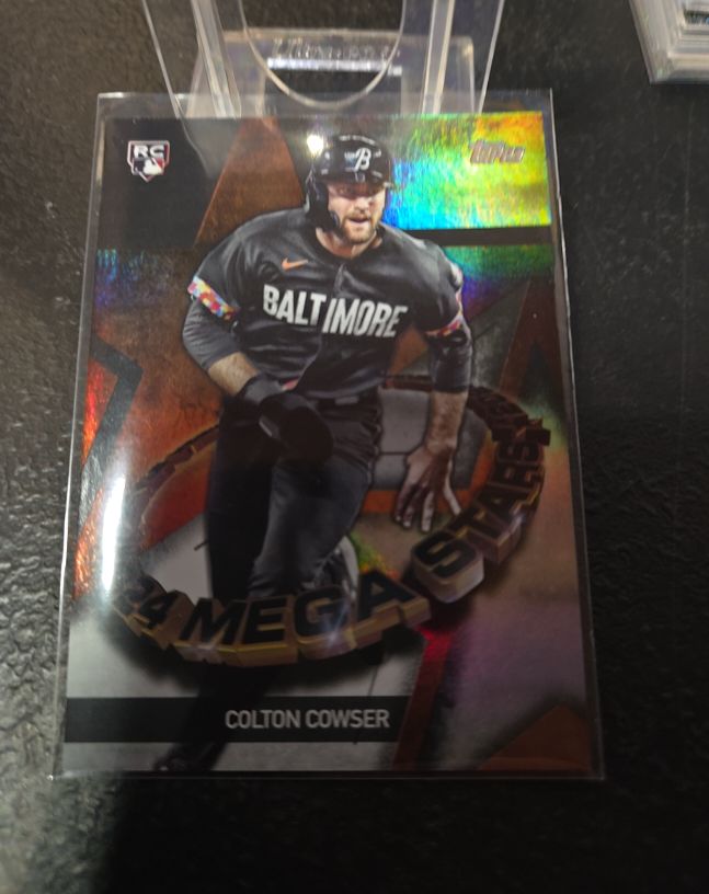 2024 Topps Series 1 Mega Stars #Colton Cowser — front