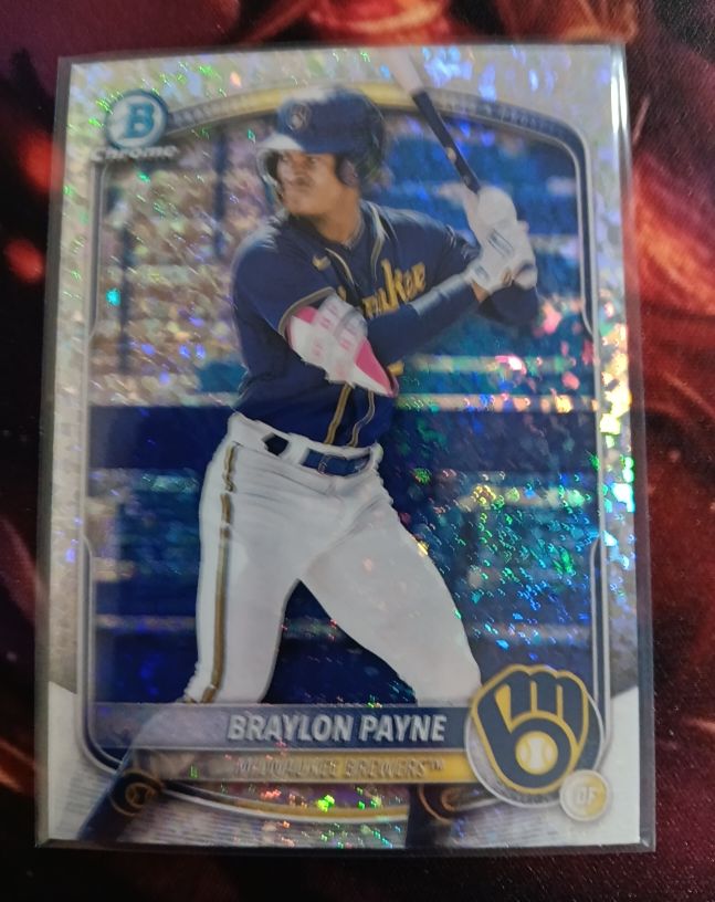 2025 Bowman Chrome Prospects #BCP-148 Braylon Payne — front