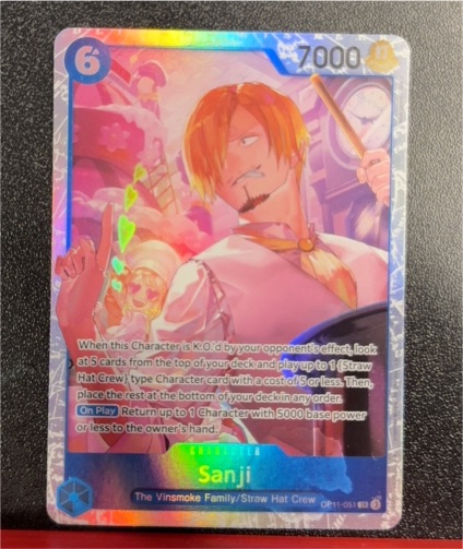 Sanji OP11-051 A Fist of Divine Speed — front
