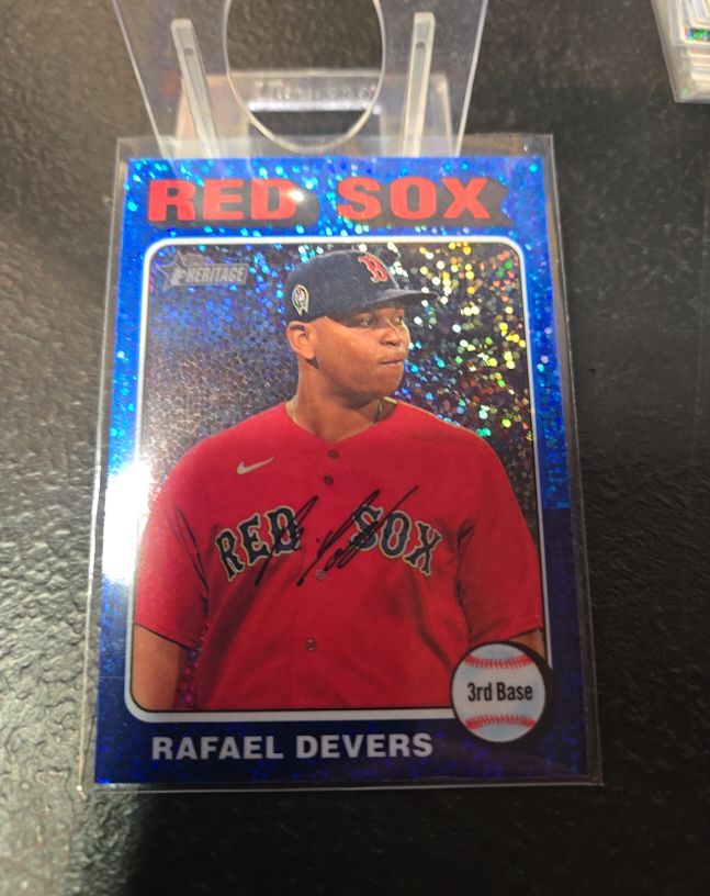 2024 Topps Heritage #239 Rafael Devers — front