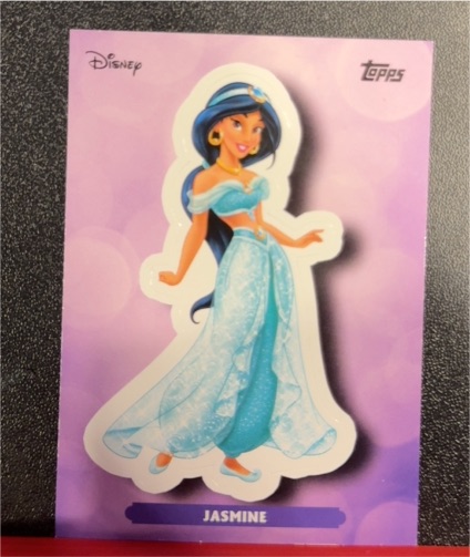 2025 Topps Disney Wonder Enchanted Sticker #ES-15 Jasmine — front
