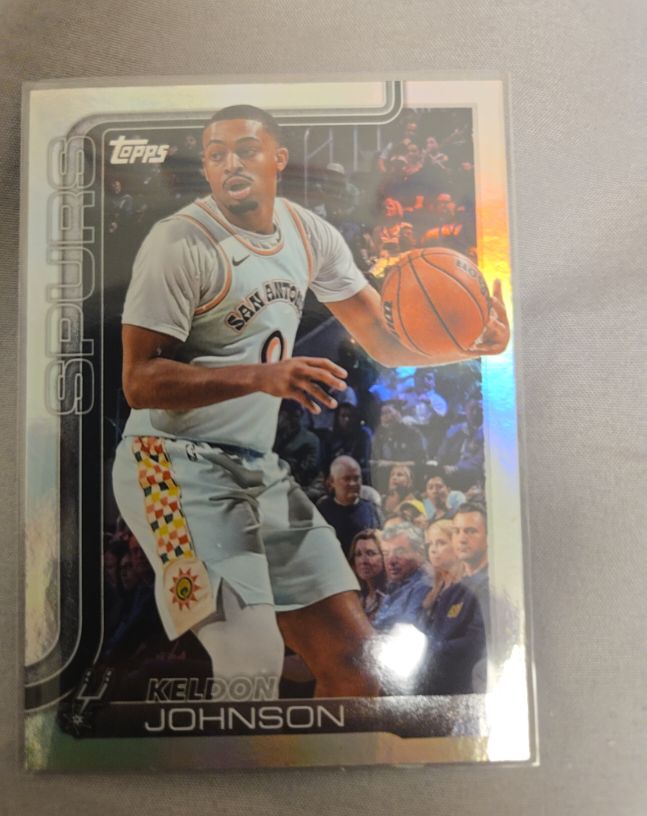 2025-26 Topps #200 Keldon Johnson — front