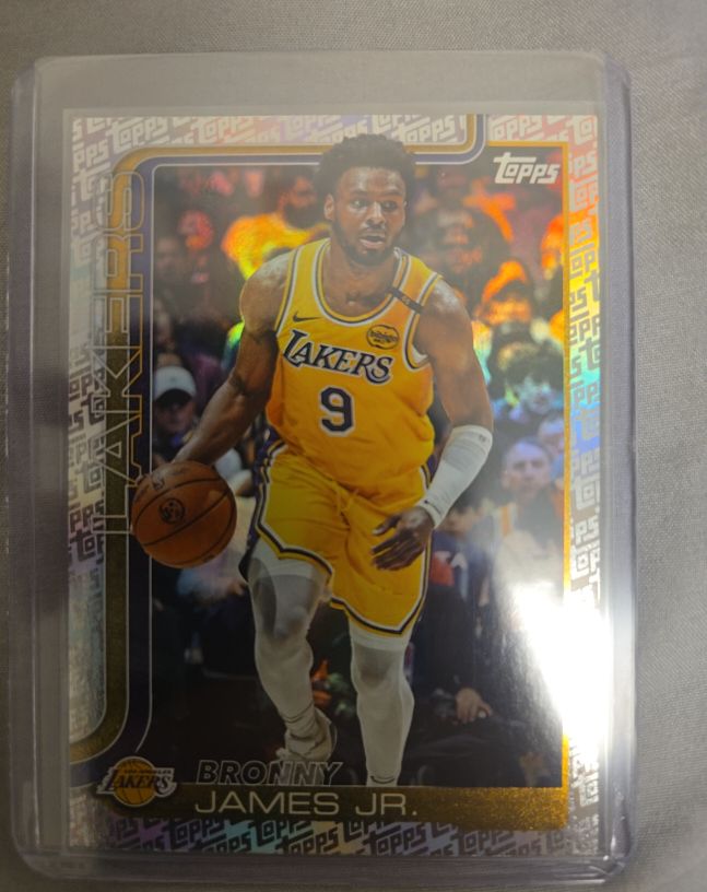 2025-26 Topps #152 Bronny James Jr. — front