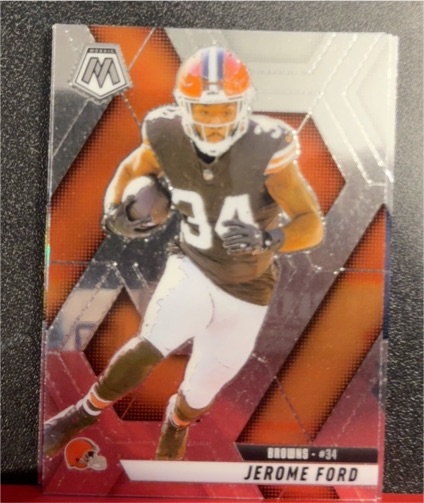 2025 Panini Mosaic #34 Jerome Ford — front