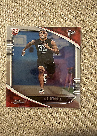 2020 Panini Absolute #102 A.J. Terrell — front