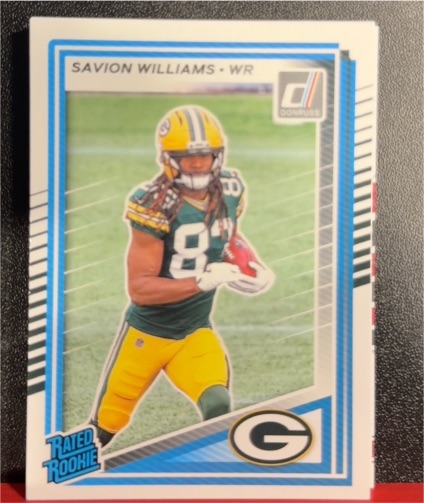 2025 Donruss #318 Savion Williams — front