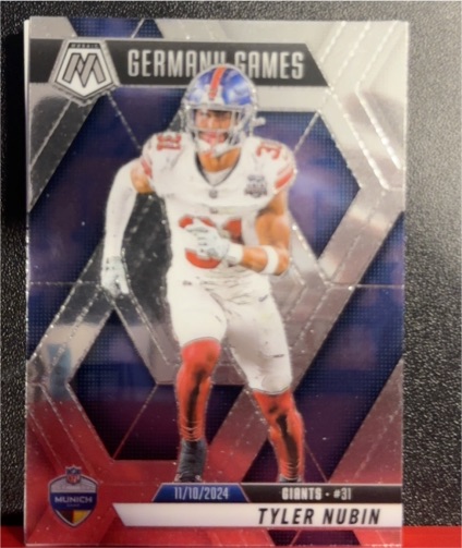 2025 Panini Mosaic #261 Tyler Nubin — front