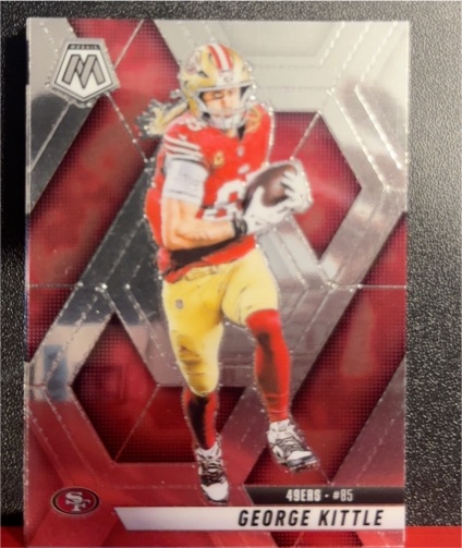 2025 Panini Mosaic #85 George Kittle — front