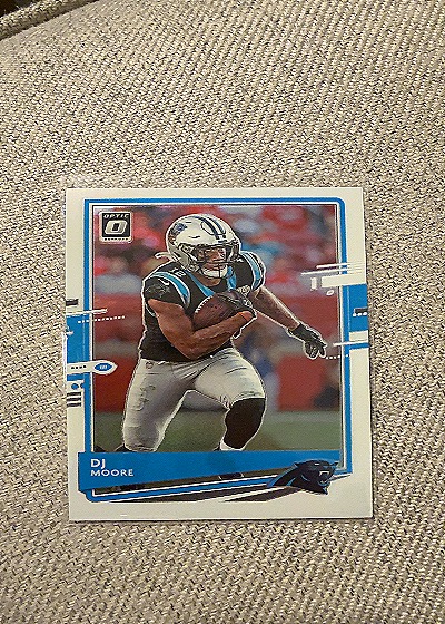 2020 Panini Donruss Optic #19 D.J. Moore — front