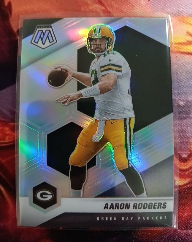 2021 Panini Mosaic #79 Aaron Rodgers — front