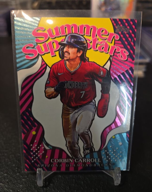 2025 Topps Series 2 Summer Superstars #SS-3 Corbin Carroll — front