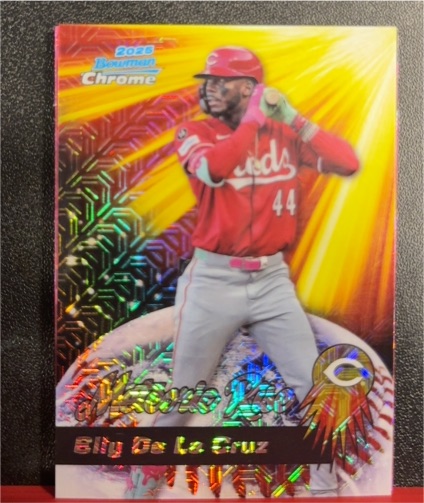2025 Bowman Chrome #MR-23 Elly De La Cruz — front
