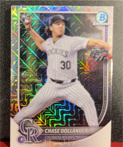 2025 Bowman Chrome #62 Chase Dollander — front