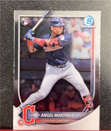 2025 Bowman Chrome #68 Angel Martinez — front