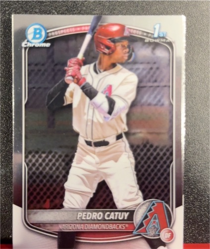 2025 Bowman Chrome #BCP-210 Pedro Catuy — front