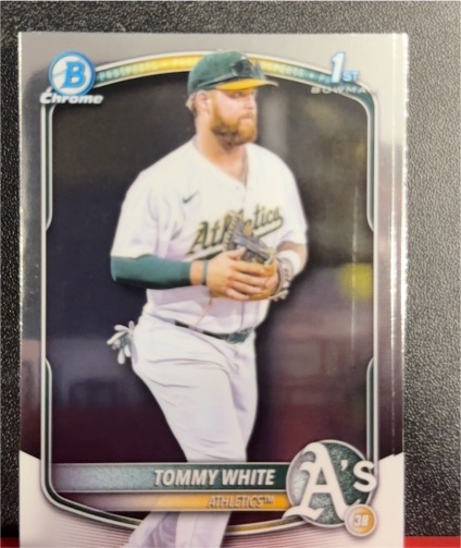 2025 Bowman Chrome #BCP-251 Tommy White — front