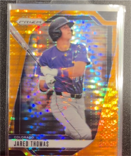2025 Panini Prizm #298 Jared Thomas — front