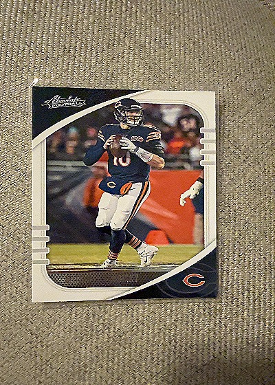 2020 Panini Absolute #58 Mitchell Trubisky — front