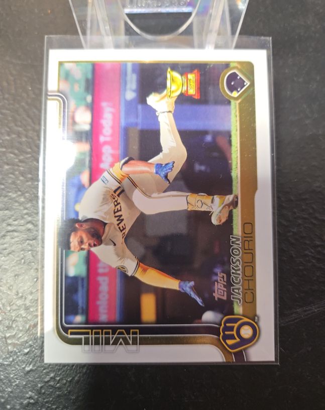 2025 Topps Series 2 #376 Jackson Chourio — front