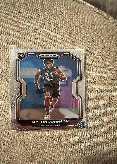 2020 Panini Prizm #306 Jaylon Johnson — front