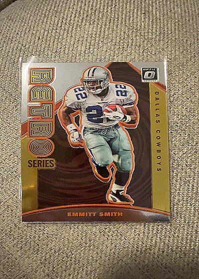 2020 Panini Donruss Optic Retro Series #RS-ES Emmitt Smith — front