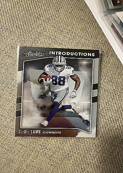 2020 Panini Absolute Introductions #I-CL CeeDee Lamb — front
