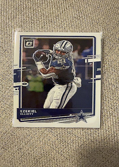 2020 Panini Donruss Optic #30 Ezekiel Elliott — front